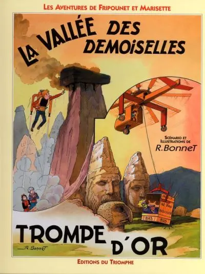 Couverture de l'album Fripounet et Marisette P.B.D.I. La vallée des demoiselles - Trompe d'Or