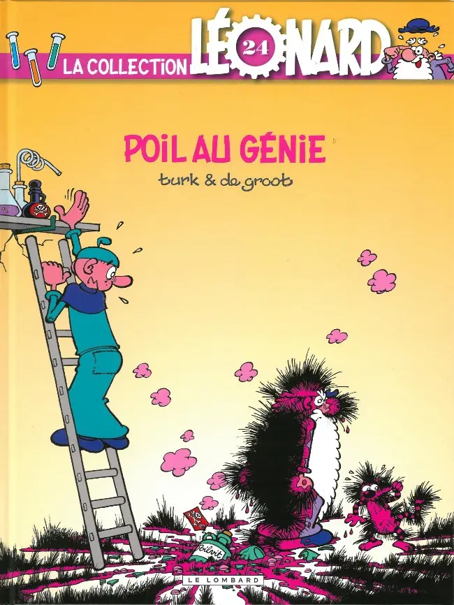 Couverture de l'album La Collection Léonard Tome 24 Poil au génie