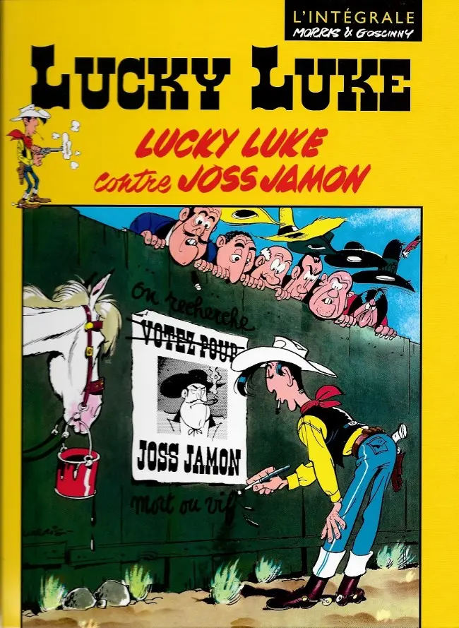 Couverture de l'album Lucky Luke Tome 36 Lucky Luke contre Joss Jamon