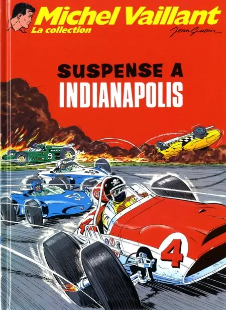 Couverture de l'album Michel Vaillant La Collection Tome 11 Suspense à Indianapolis