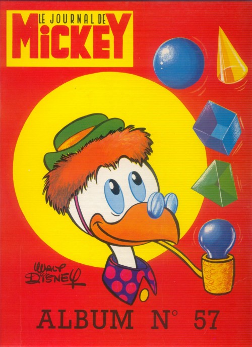 Couverture de l'album Le Journal de Mickey Album N° 57