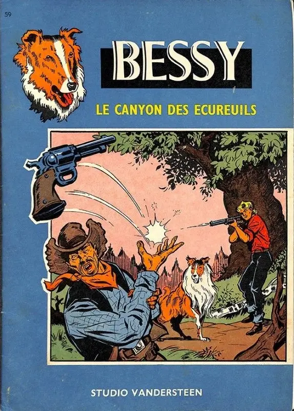 Couverture de l'album Bessy Tome 59 Le canyon des écureuils