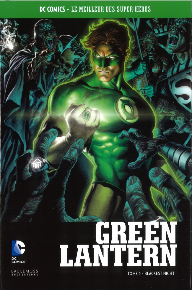 Couverture de l'album DC Comics - Le Meilleur des Super-Héros Hors-série Premium Volume 3 Green Lantern - Tome 3 - Blackest Night