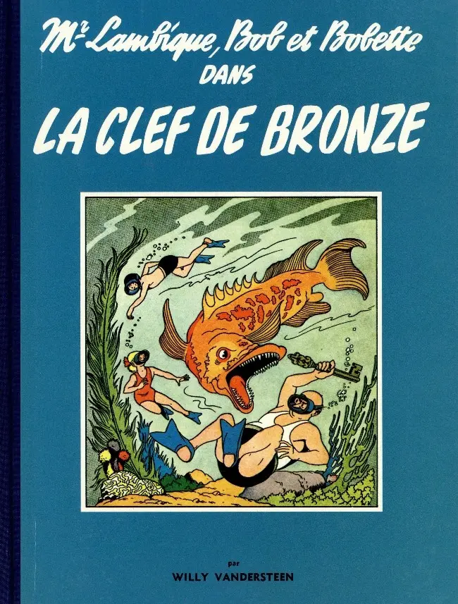 Couverture de l'album Bob et Bobette Tome 4 La clef de bronze