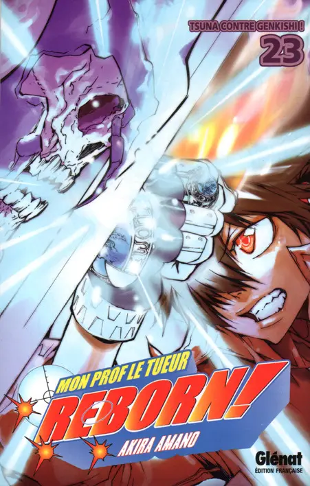 Couverture de l'album Mon prof le tueur - Reborn ! 23 Tsuna contre Genkishi !