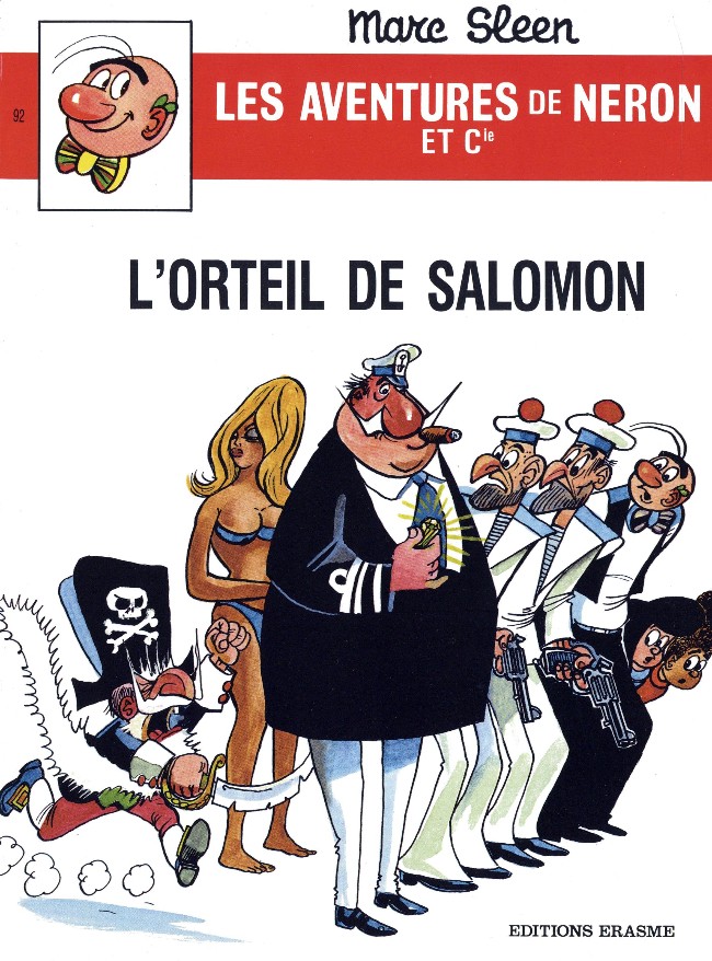 Couverture de l'album Les Aventures de Néron et Co Tome 92 L'orteil de Salomon