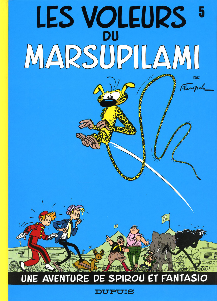 Couverture de l'album Spirou et Fantasio Tome 5 Les Voleurs du Marsupilami