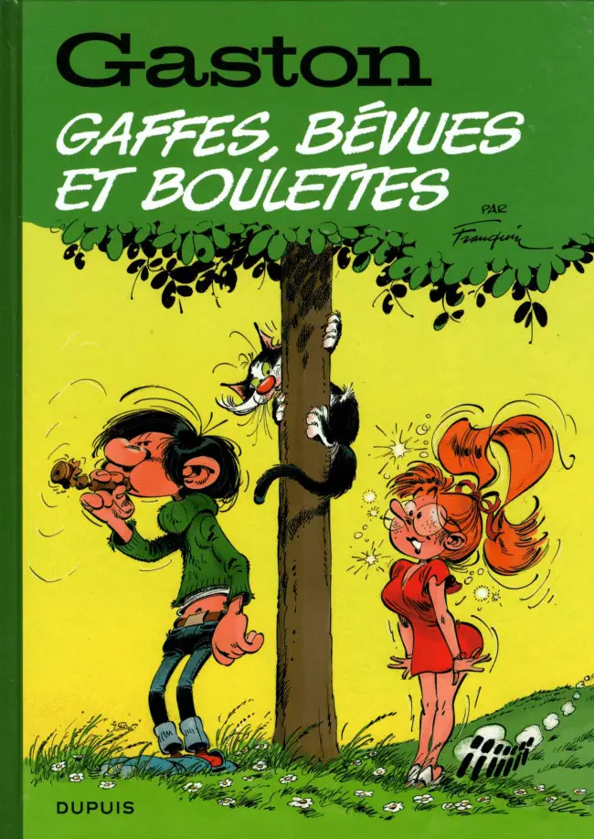 Couverture de l'album Gaston Tome 11 Gaffes, bévues et boulettes