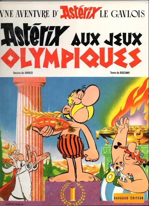 Couverture de l'album Astérix Tome 12 Astérix aux jeux olympiques