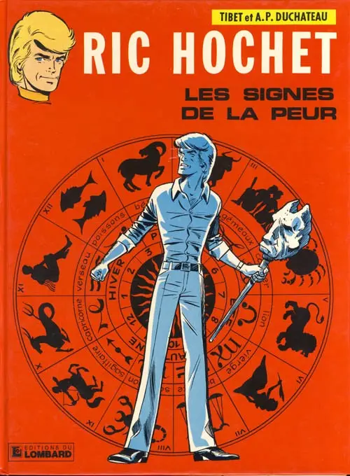 Couverture de l'album Ric Hochet Tome 19 Les signes de la peur