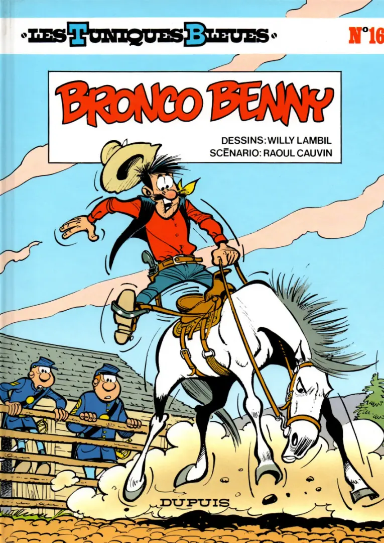 Couverture de l'album Les Tuniques Bleues Tome 16 Bronco Benny