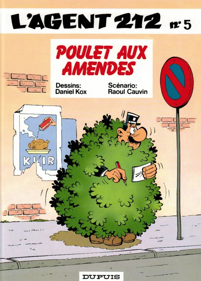 Couverture de l'album L'Agent 212 Tome 5 Poulet aux amendes