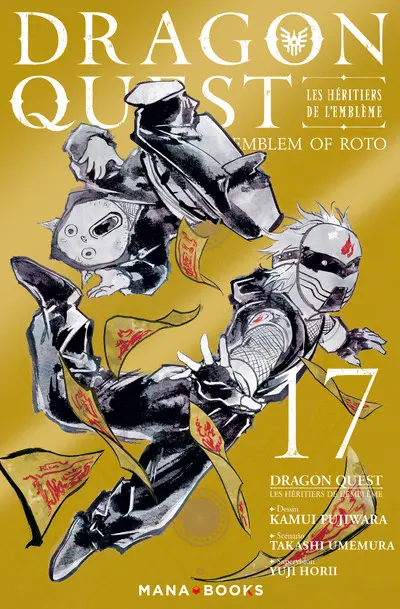 Couverture de l'album Dragon Quest - Emblem of Roto - Les Héritiers de l'Emblème 17