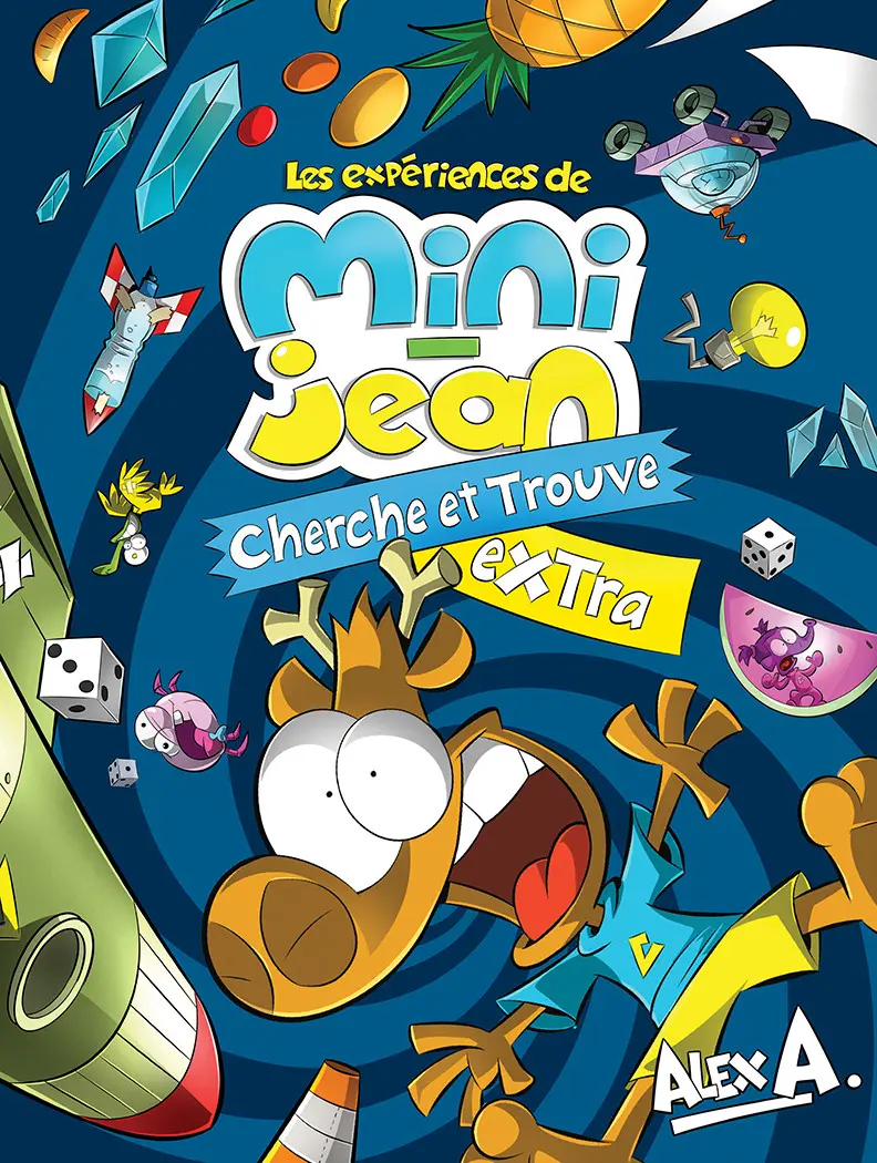 Couverture de l'album Les expériences de Mini-Jean Cherche et trouve extra