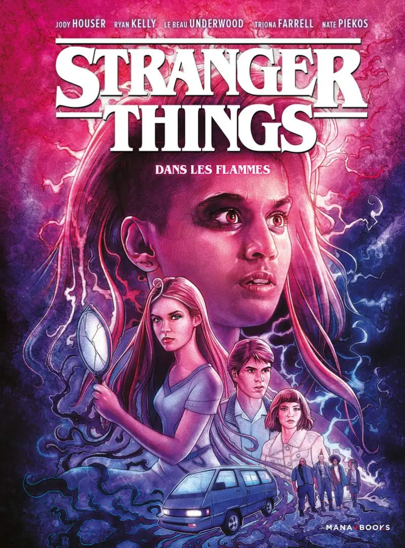 Couverture de l'album Stranger Things Tome 3 Dans les flammes