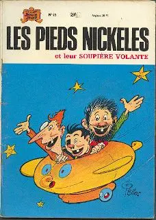 Couverture de l'album Les Pieds Nickelés Tome 48 Les Pieds Nickelés et leur soupière volante