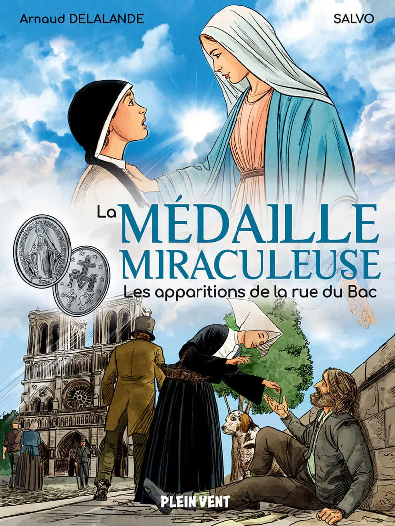 Couverture de l'album La médaille miraculeuse Les apparitions de la rue du bac