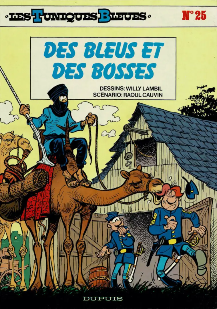 Couverture de l'album Les Tuniques Bleues Tome 25 Des Bleus et des bosses