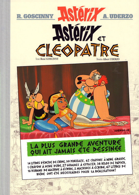 Couverture de l'album Astérix Tome 6 Asterix et Cléopatre