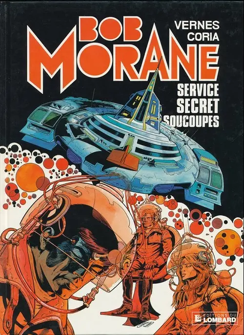 Couverture de l'album Bob Morane Tome 31 Service secret soucoupes