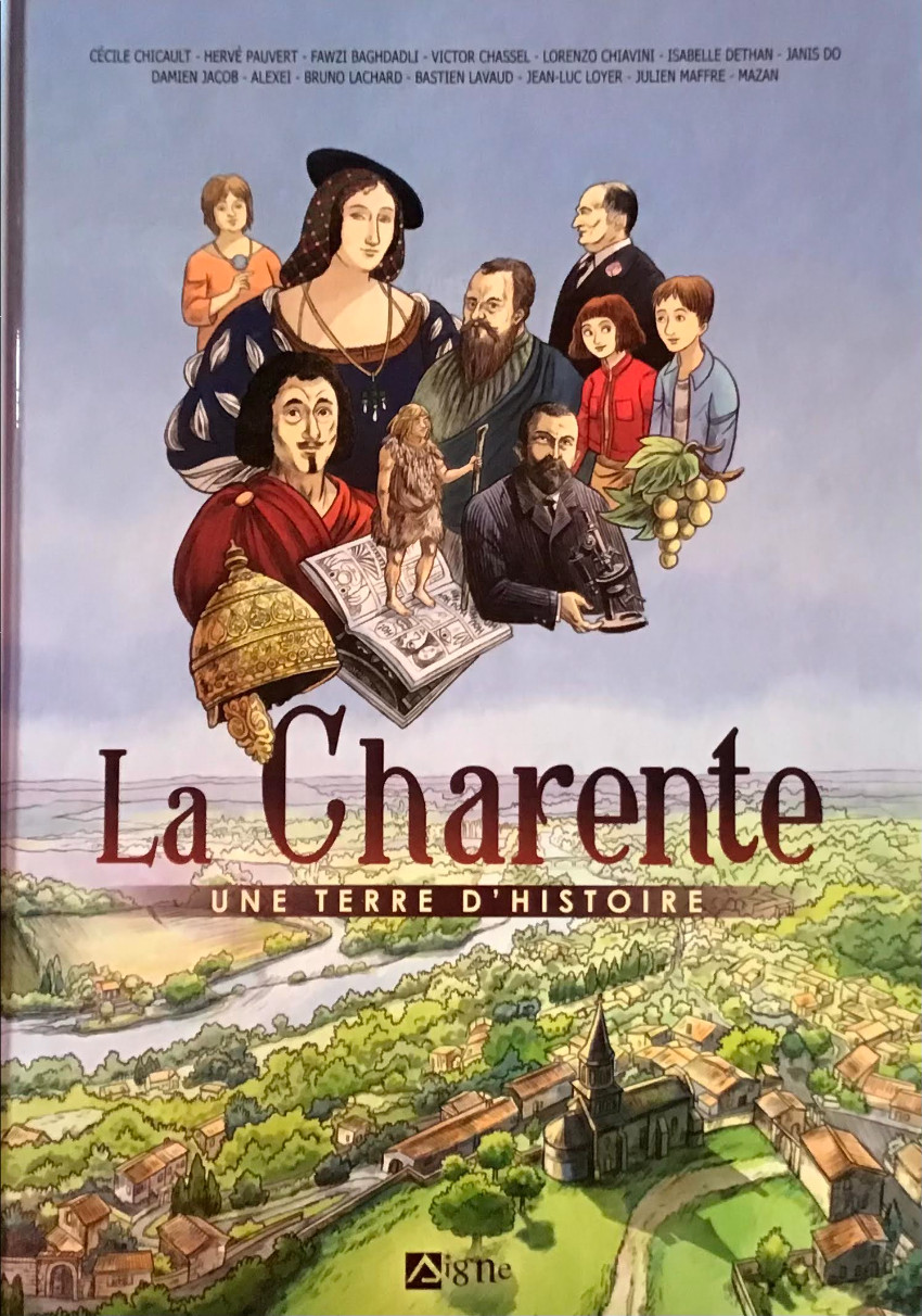 Couverture de l'album La Charente Une Terre d'histoire