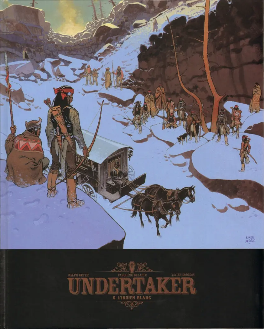 Couverture de l'album Undertaker Tome 5 L'Indien blanc