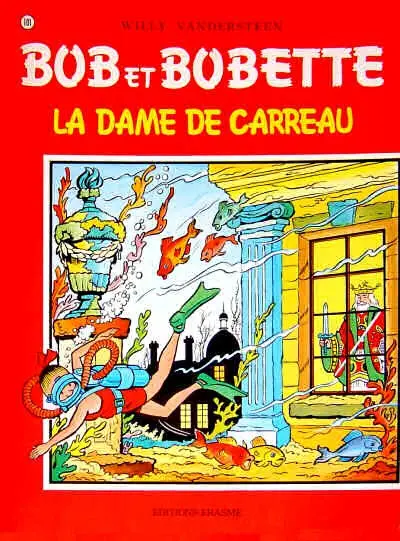 Couverture de l'album Bob et Bobette Tome 101 La dame de carreau