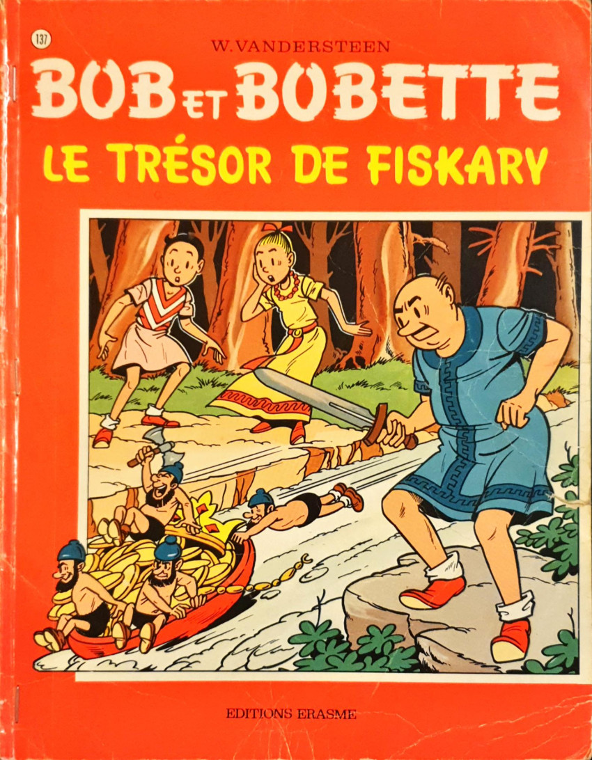 Couverture de l'album Bob et Bobette Tome 137 Le Trésor de Fiskary