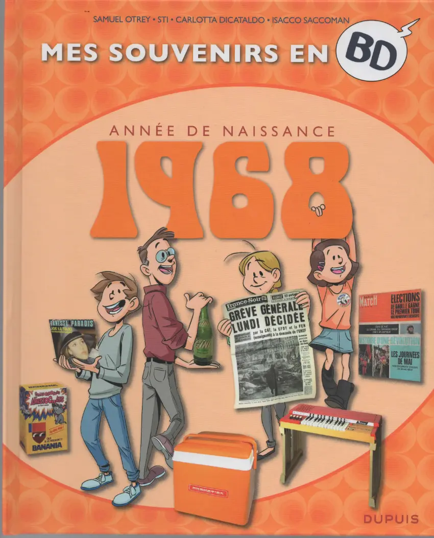 Couverture de l'album Mes souvenirs en BD Tome 29 Année de naissance 1968
