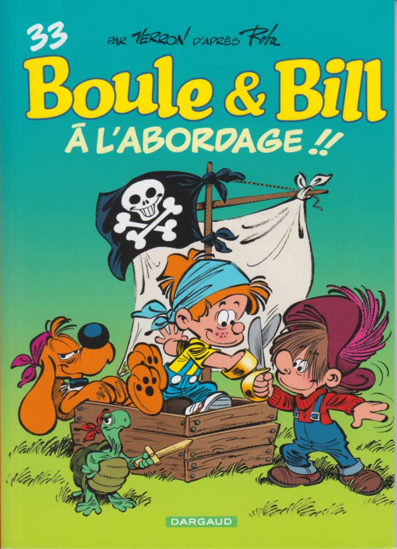 Couverture de l'album Boule & Bill Tome 33 A l'abordage !!