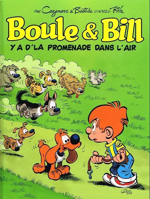 Couverture de l'album Boule & Bill Tome 39 Y a d'la promenade dans l'air