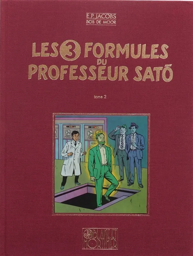 Couverture de l'album Blake et Mortimer Tome 12 Les 3 Formules du Professeur Satô - Tome 2