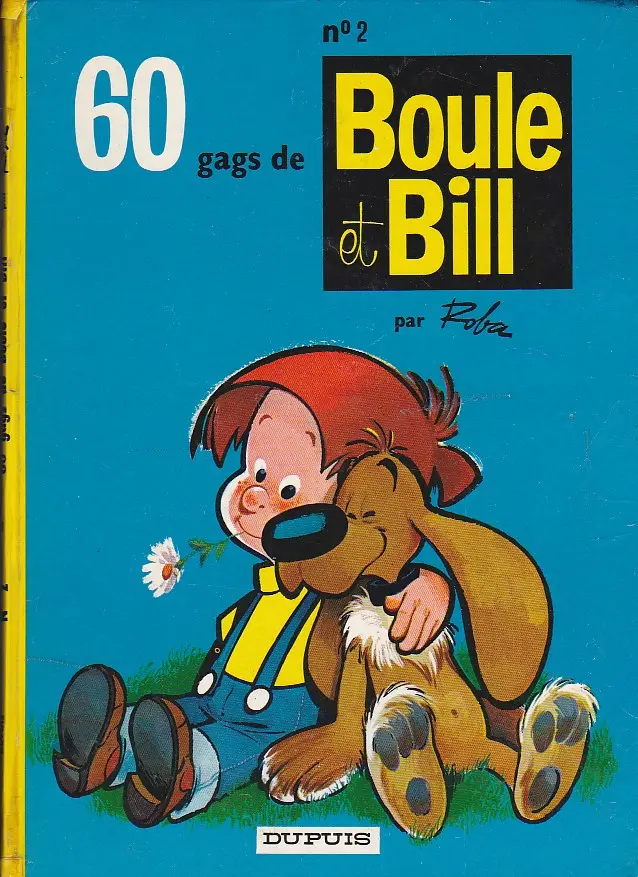 Couverture de l'album Boule & Bill Tome 2 60 gags de Boule et Bill