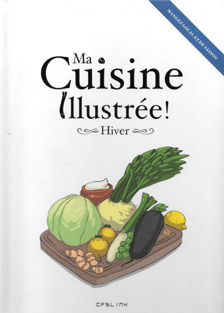 Couverture de l'album Ma cuisine illustrée Hiver