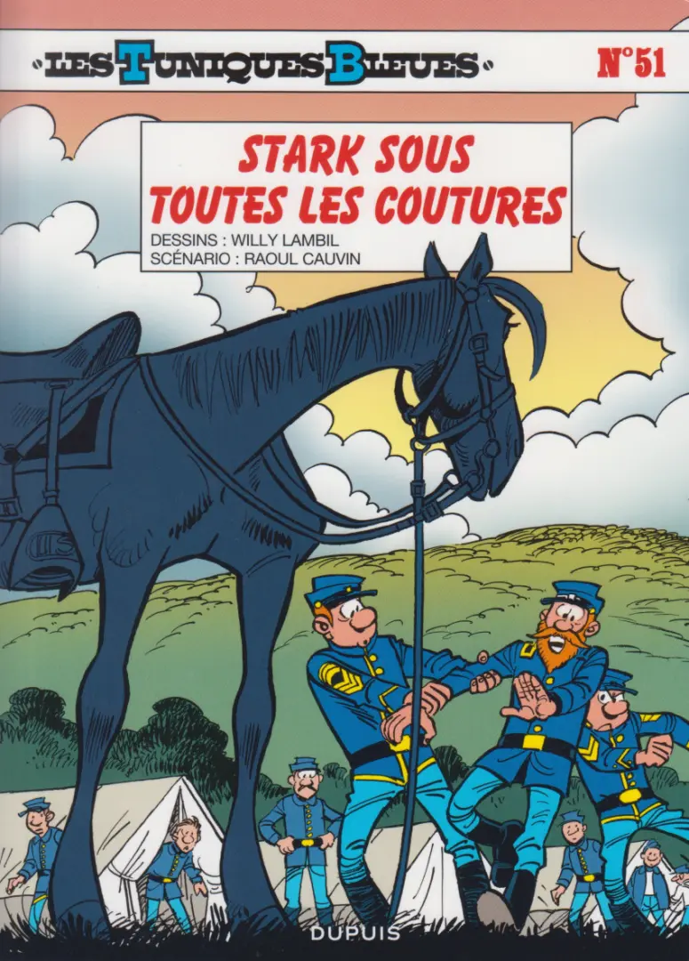 Couverture de l'album Les Tuniques Bleues Tome 51 Stark sous toutes les coutures