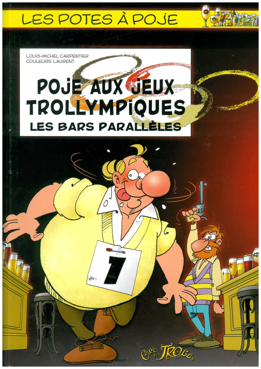 Couverture de l'album Les Potes à Poje Tome 1 Poje aux jeux Trollympiques