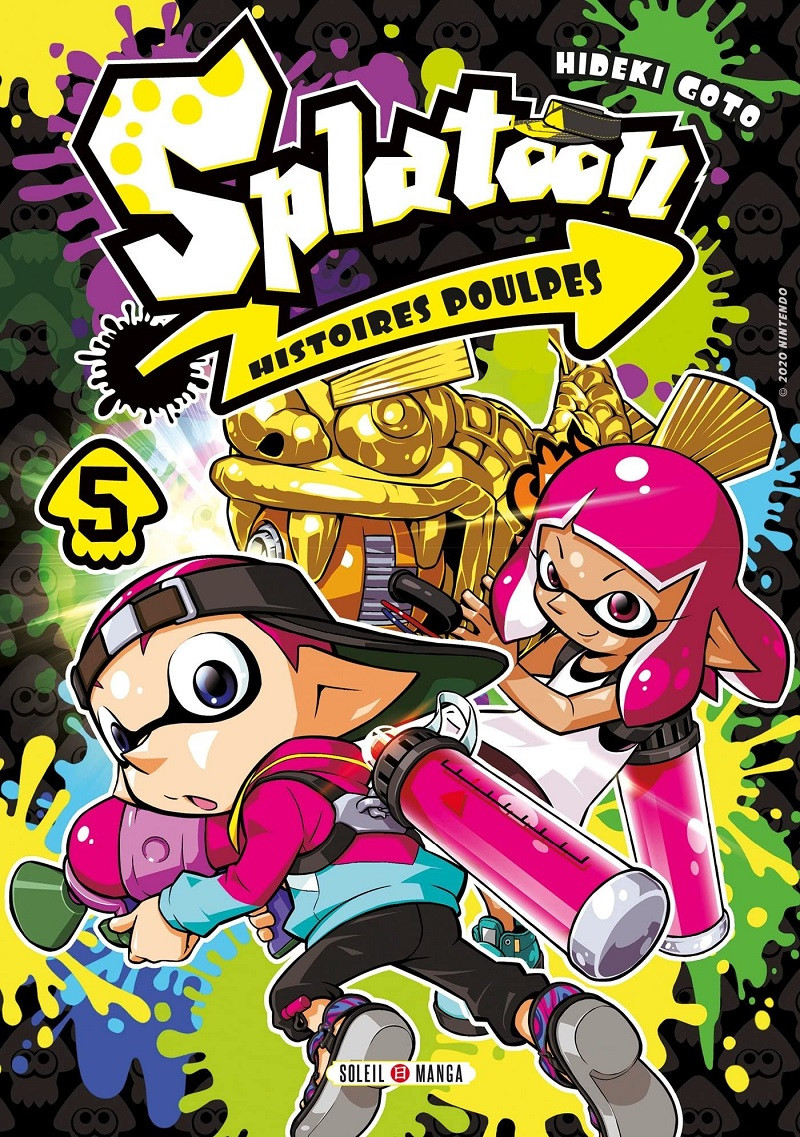 Couverture de l'album Splatoon : Histoires poulpes 5