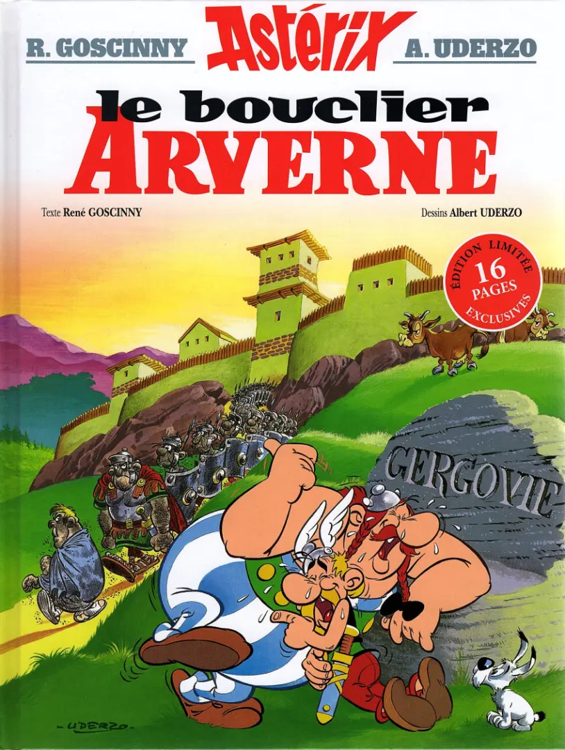 Couverture de l'album Astérix Tome 11 Le bouclier Arverne