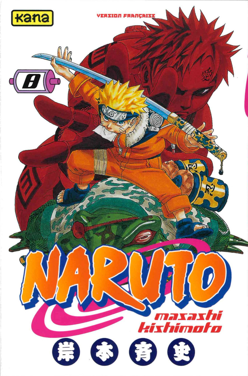 Couverture de l'album Naruto 8 Au péril de sa vie !!