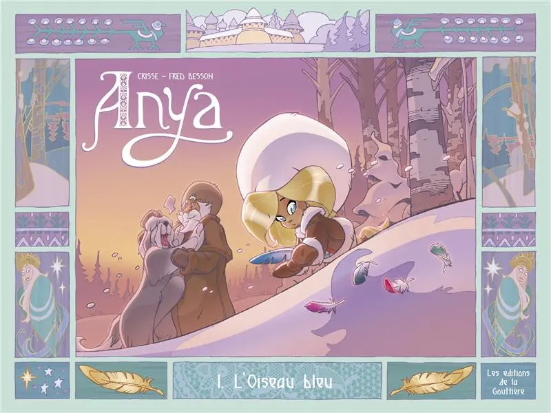 Couverture de l'album Anya 1 L'Oiseau bleu