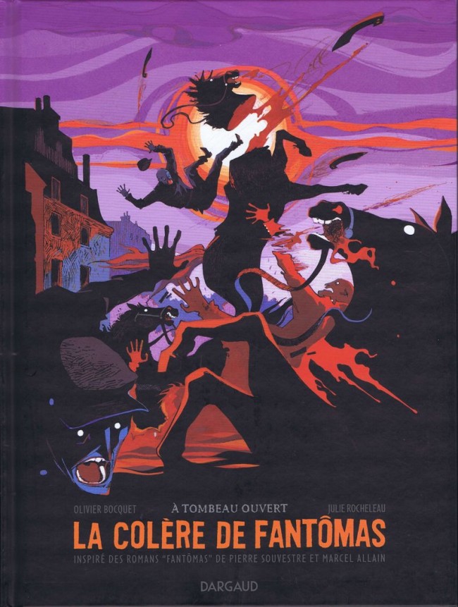 Couverture de l'album La Colère de Fantômas Tome 3 À tombeau ouvert