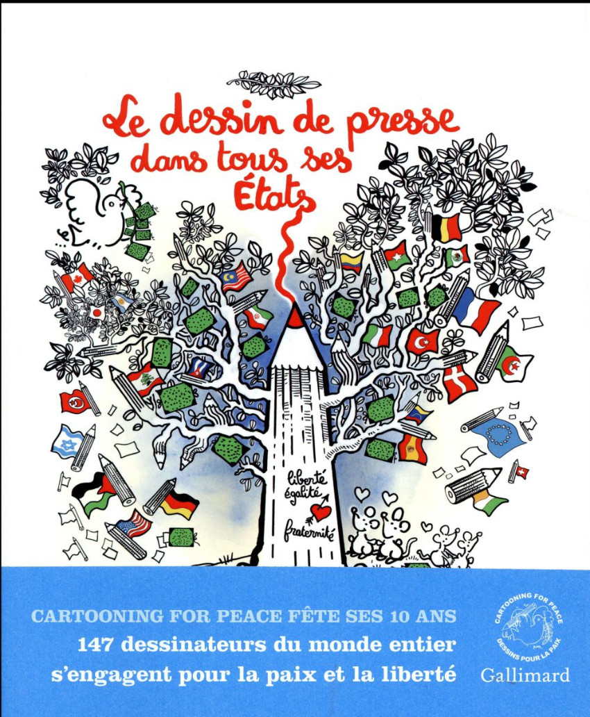 Couverture de l'album Cartooning for Peace Le dessin de presse dans tous ses états