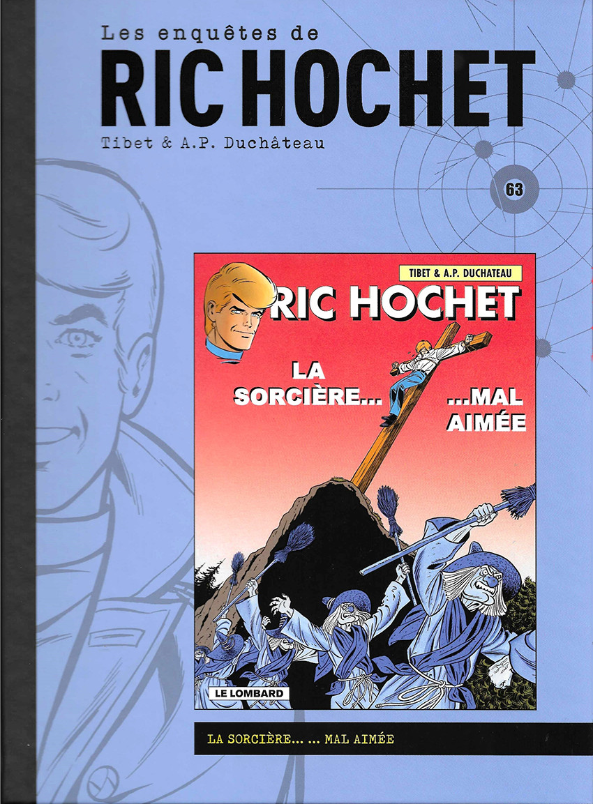 Couverture de l'album Les enquêtes de Ric Hochet Tome 63 La sorcières...mal aimée