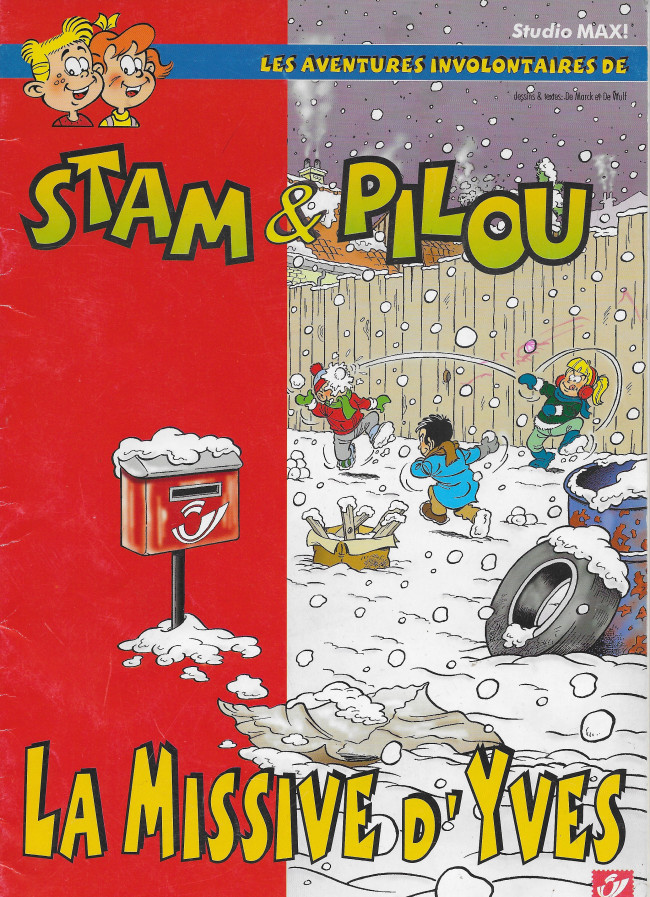 Couverture de l'album Les aventures involontaires de Stam & Pilou La Missive d'Yves