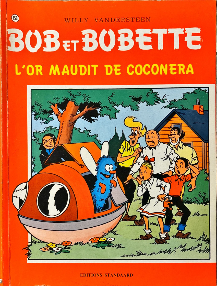 Couverture de l'album Bob et Bobette Tome 159 L'or maudit de coconera