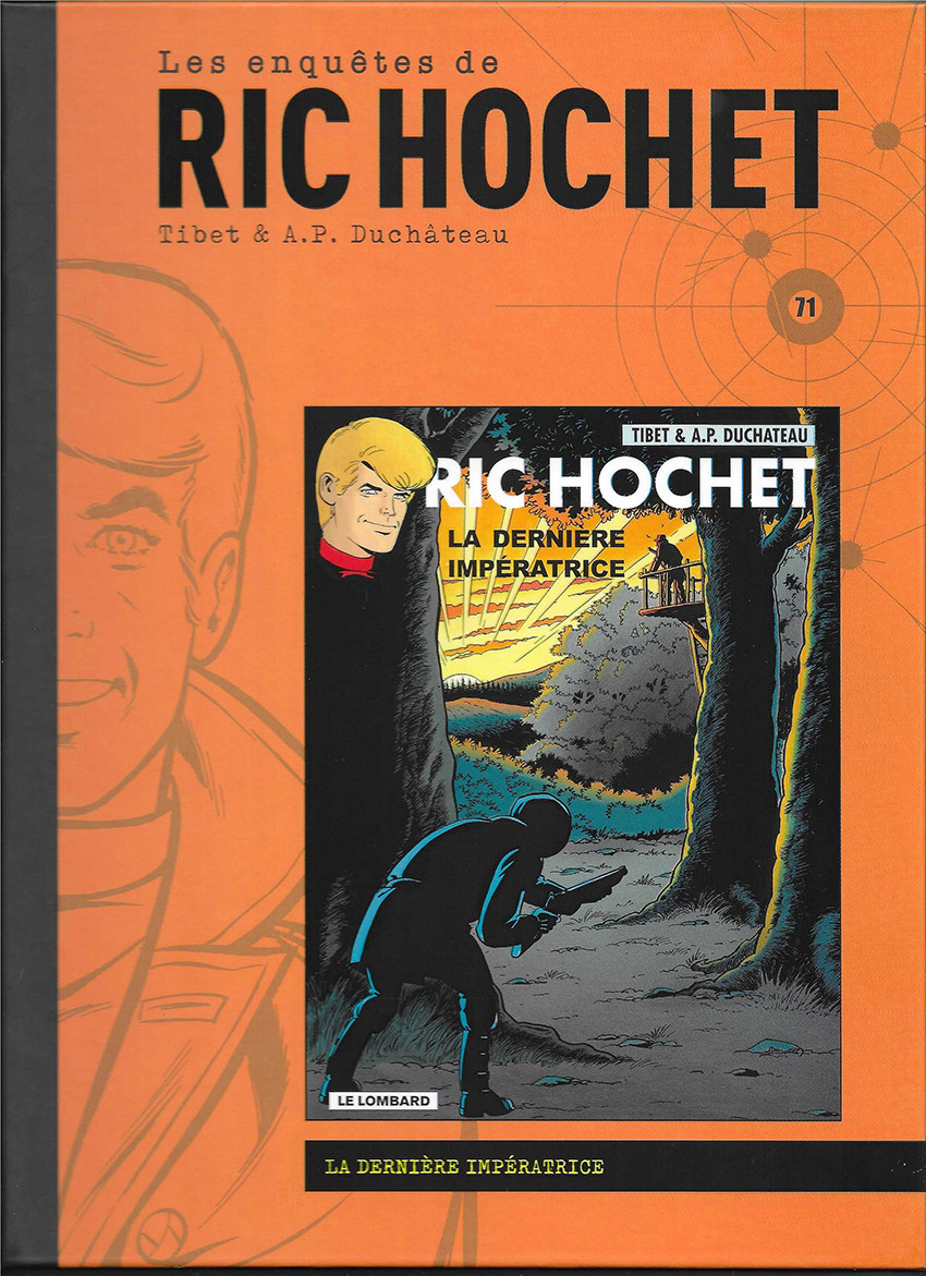 Couverture de l'album Les enquêtes de Ric Hochet Tome 71 La dernière impératrice