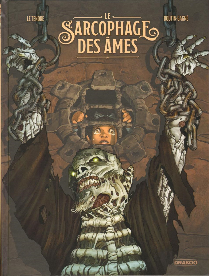 Couverture de l'album Le sarcophage des âmes