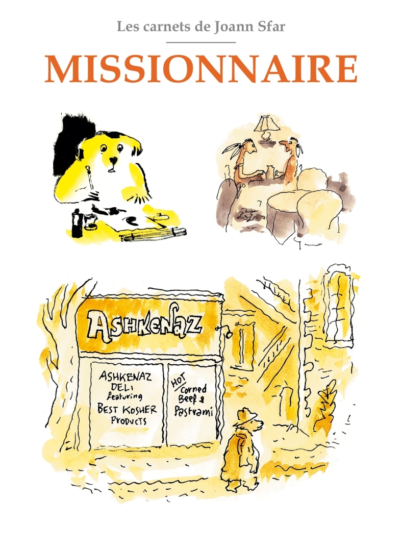 Couverture de l'album Les carnets de Joann Sfar Tome 7 Missionnaire