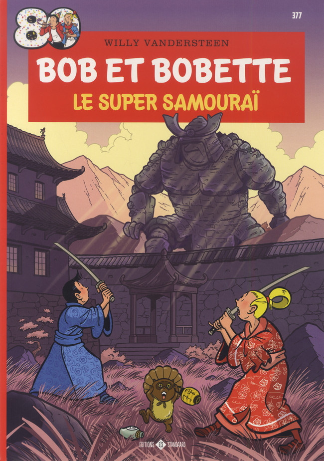 Couverture de l'album Bob et Bobette Tome 377 Le super samouraï