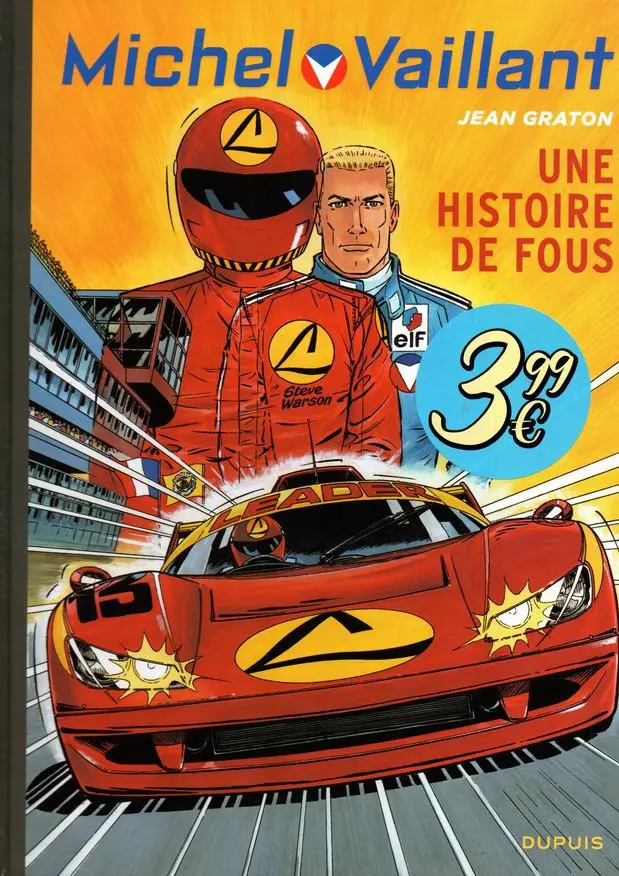 Couverture de l'album Michel Vaillant Tome 55 Une Histoire de Fous